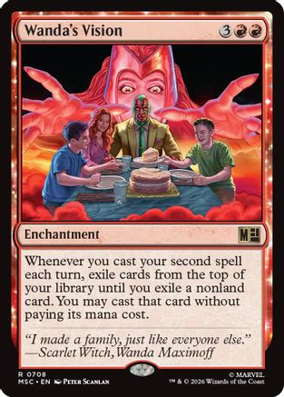 Wanda's Vision - Commander: Marvel Super Heroes Foil