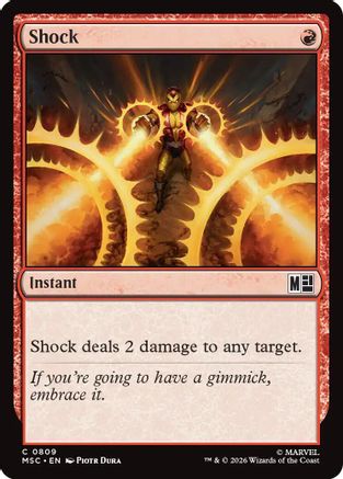Shock - Commander: Marvel Super Heroes