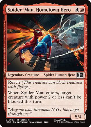 Spider-Man, Hometown Hero (0857) - Commander: Marvel Super Heroes
