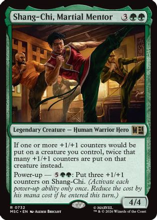 Shang-Chi, Martial Mentor - Commander: Marvel Super Heroes