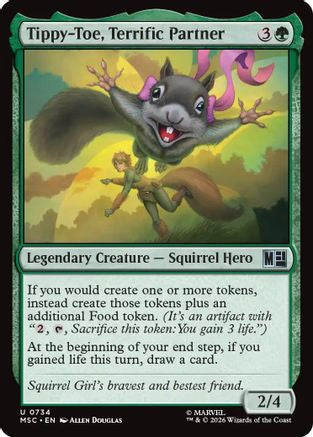 Tippy-Toe, Terrific Partner - Commander: Marvel Super Heroes Foil