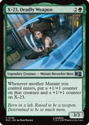X-23, Deadly Weapon - Commander: Marvel Super Heroes Foil