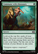 Commune with Dinosaurs - Commander: Marvel Super Heroes Foil