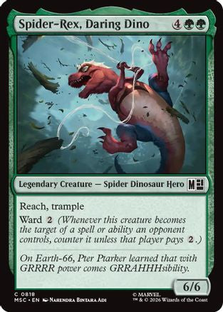 Spider-Rex, Daring Dino - Commander: Marvel Super Heroes
