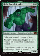 Hulk, Brutal Brawler - Commander: Marvel Super Heroes Foil