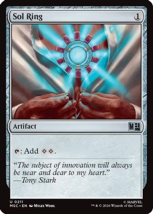 Sol Ring (0211) - Commander: Marvel Super Heroes