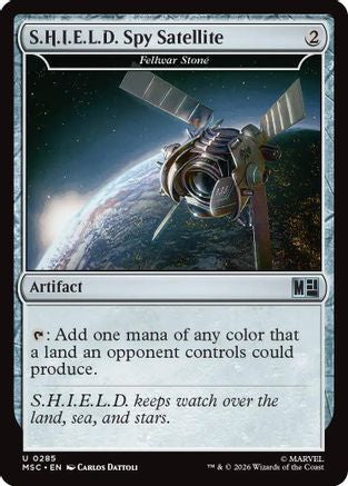 S.H.I.E.L.D. Spy Satellite - Fellwar Stone - Commander: Marvel Super Heroes