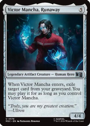 Victor Mancha, Runaway - Commander: Marvel Super Heroes Foil
