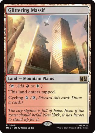 Glittering Massif [Commander: Marvel Super Heroes]
