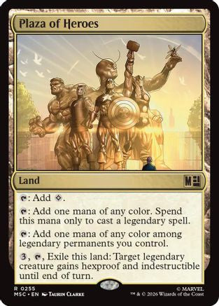 Plaza of Heroes [Commander: Marvel Super Heroes]