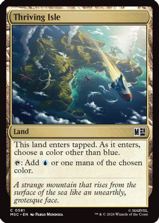Thriving Isle - Commander: Marvel Super Heroes Foil
