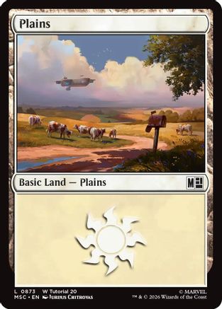 Plains (0873) - Commander: Marvel Super Heroes