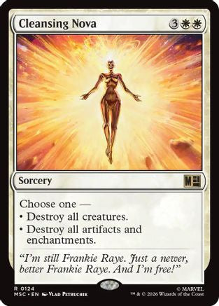 Cleansing Nova [Commander: Marvel Super Heroes]