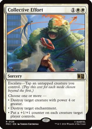 Collective Effort [Commander: Marvel Super Heroes]