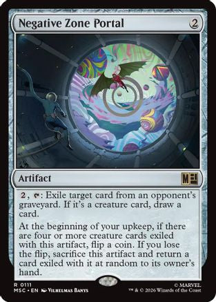 Negative Zone Portal (Surge Foil) [Commander: Marvel Super Heroes] Foil