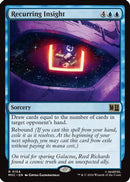 Recurring Insight (Surge Foil) [Commander: Marvel Super Heroes] Foil