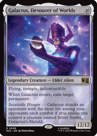 Galactus, Devourer of Worlds (Surge Foil) [Commander: Marvel Super Heroes] Foil