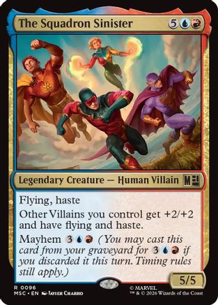 The Squadron Sinister - Commander: Marvel Super Heroes