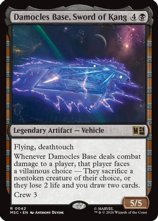 Damocles Base, Sword of Kang - Commander: Marvel Super Heroes