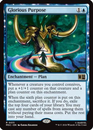 Glorious Purpose - Commander: Marvel Super Heroes