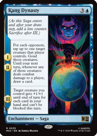 Kang Dynasty (Surge Foil) - Commander: Marvel Super Heroes Foil