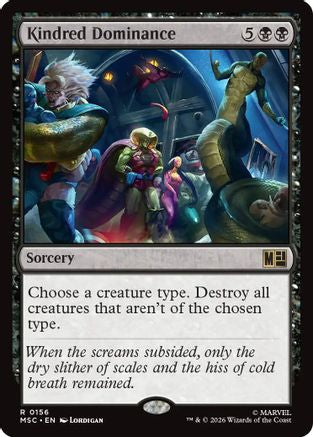 Kindred Dominance (Surge Foil) - Commander: Marvel Super Heroes Foil
