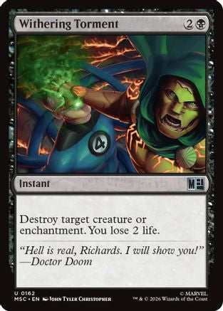 Withering Torment - Commander: Marvel Super Heroes
