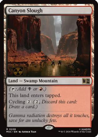 Canyon Slough - Commander: Marvel Super Heroes