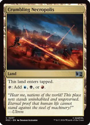 Crumbling Necropolis - Commander: Marvel Super Heroes