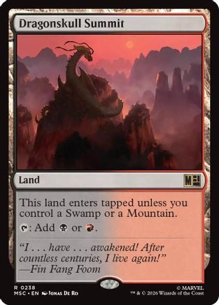 Dragonskull Summit (Surge Foil) - Commander: Marvel Super Heroes Foil