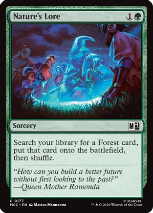 Nature's Lore - Commander: Marvel Super Heroes