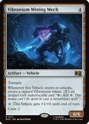 Vibranium Mining Mech - Commander: Marvel Super Heroes