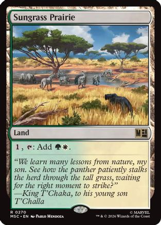 Sungrass Prairie - Commander: Marvel Super Heroes