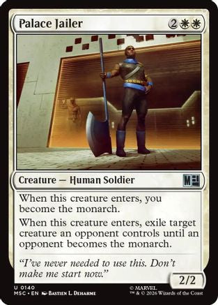 Palace Jailer (Surge Foil) - Commander: Marvel Super Heroes Foil
