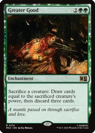 Greater Good (Surge Foil) - Commander: Marvel Super Heroes Foil