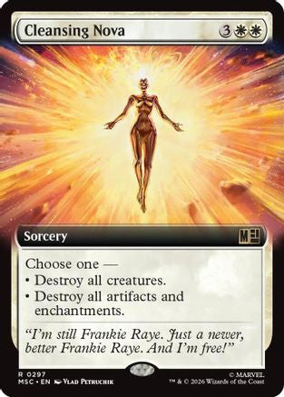 Cleansing Nova (Extended Art) - Commander: Marvel Super Heroes