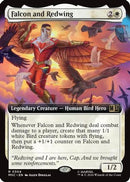 Falcon and Redwing (Extended Art) - Commander: Marvel Super Heroes