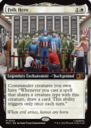 Folk Hero (Extended Art) - Commander: Marvel Super Heroes Foil