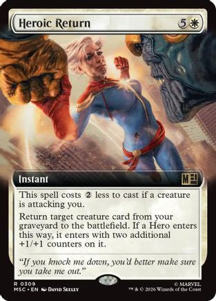 Heroic Return (Extended Art) - Commander: Marvel Super Heroes