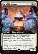 Loyal Retainers (Extended Art) - Commander: Marvel Super Heroes Foil