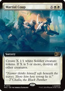 Martial Coup (Extended Art) - Commander: Marvel Super Heroes Foil