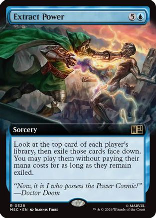 Extract Power (Extended Art) - Commander: Marvel Super Heroes Foil
