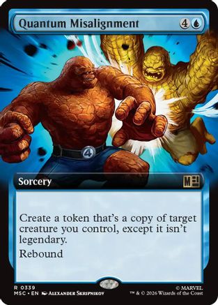 Quantum Misalignment (Extended Art) - Commander: Marvel Super Heroes