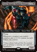 Iron Monger, Sadistic Tycoon (Extended Art) - Commander: Marvel Super Heroes Foil