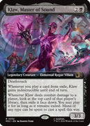 Klaw, Master of Sound (Extended Art) - Commander: Marvel Super Heroes Foil