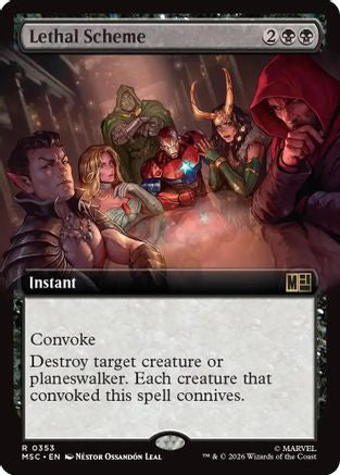 Lethal Scheme (Extended Art) - Commander: Marvel Super Heroes