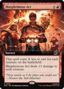 Blasphemous Act (Extended Art) - Commander: Marvel Super Heroes Foil