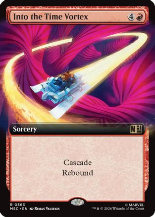 Into the Time Vortex (Extended Art) - Commander: Marvel Super Heroes Foil