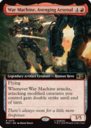 War Machine, Avenging Arsenal (Extended Art) - Commander: Marvel Super Heroes Foil