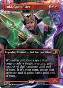 Loki, God of Lies (Borderless) - Commander: Marvel Super Heroes Foil